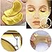 10 Pairs New Crystal 24K Gold Powder Gel Collagen Eye Mask Masks Sheet Patch, Anti Aging,Dark Circles and Puffiness, Anti Wrinkle, Moisturising,Whitening, Remove Blemishes and Blackheads by NYKKOLA