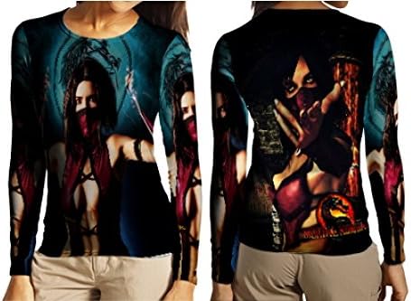 Mileena Style Art 3 T-Shirt `n Longsleeve Woman Sublimation Fullprint Size S - 3XL