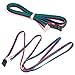YOTINO Bipolar Stepper Motor Cable,4Pcs x 1000mm Long XH2.54 4pin to 6pin NEMA 17 Extended Connector Cable for RepRap 3D Printer CNC Machines