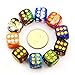 SmartDealsPro 10-Pack D6 Six Sided 16mm Dice Die for DND, MTG, RPG, Tenzi, Yahtze, Bunco, Table Borad Games, Math Teaching… (Color 2)