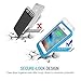 iPhone 6S Battery Case, iPhone 6 Battery Case [Ultra Thin 12.9mm] - UNU DX-Free iPhone 6 Battery Case 4.7 inch [White/Blue] - MFI Apple Certified 2400mAh External Protective Portable Charger Case