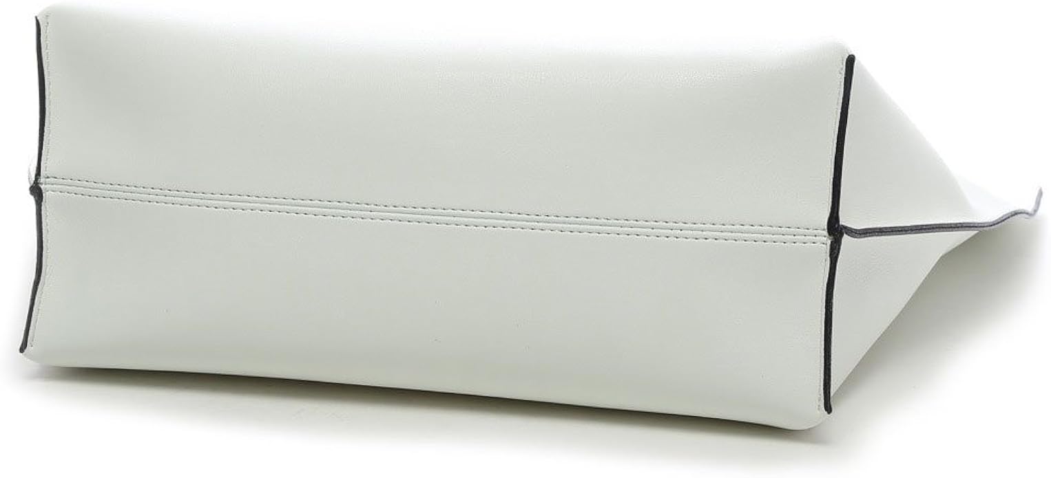 Amazon カラー豊富 サマンサタバサ カラーズバイジェニファースカイ コローレ ショップバッグ パック付き トートバッグ Samantha Thavasa Colors By Jennifer Sky ショルダー バッグ サマンサ オフホワイト ブラック Samantha Thavasa サマンサタバサ