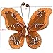 YAKA Organza Wire Butterfly Craft (Rhinestones & Shining Effect) Table Scatter Wedding Birthday Party Decorations (24PCS)