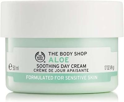 The Body Shop Aloe Soothing Day Cream 50ml Facial Moisturizer Sensitive Skin