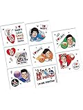 One Direction Tattoo Favors 16ct