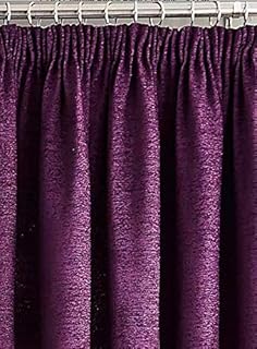 65 X 90 Elin Aubergine Purple Plum Luxury Heavy Thermal