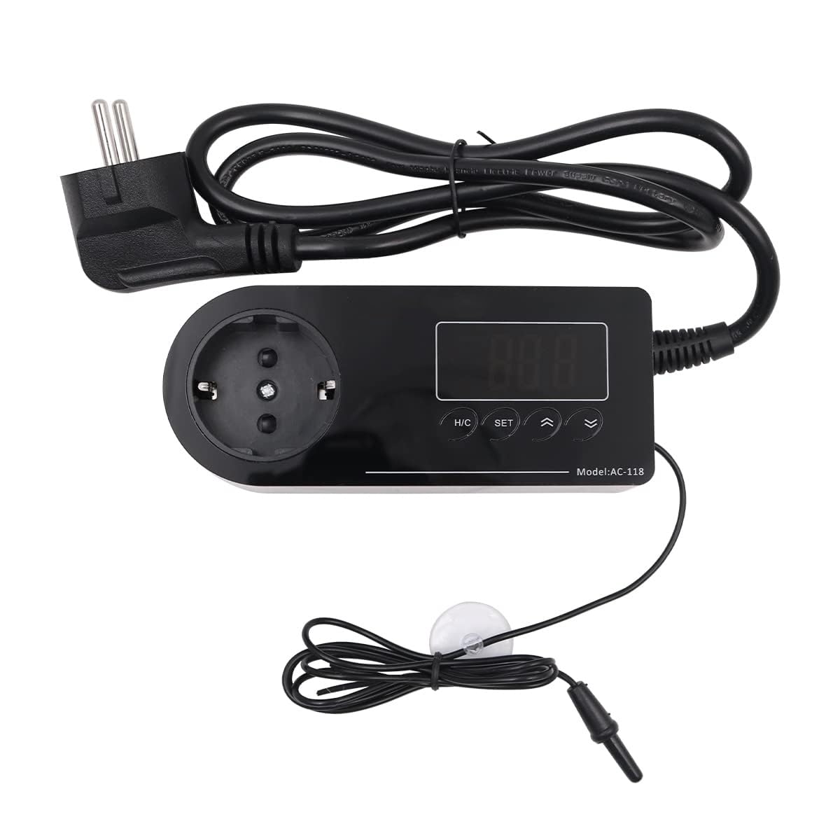 VOANZO Reptile Thermostat Intelligent Temperature Controller for thermostat terrarium Reptiles Aquariums Insect Heaters Round