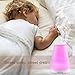 Essential Oil Diffuser, UNIFUN 100ml Air Humidifier | Ultrasonic Aromatherapy Diffuser with Adjustable Mist Mode, Waterless Auto Shut off and 7 Colors LED Changing Night Lights