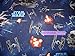 STAR WARS VII Movie Ships Death Star Spaceship Blue Cotton Fabric By The Yard