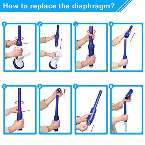 VINGLI Automatic Swimming Pool Cleaner Pool Cleaners Vacuum with