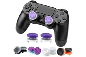 LIMENTEA Hand Grip Extenders Joystick Caps for PS4 Controller FPS Thumb Grips High-Rise Cover Replacement (Color 5)