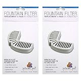 Pioneer Pet Replacement Filters for Ceramic and Stainless Steel Fountains, (6 Filters)