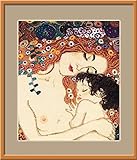 RIOLIS 916 - Motherly Love After G. Klimt`s Painting - Counted Cross Stitch Kit 12
