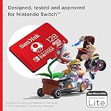 SanDisk 128GB microSDXC UHS-I Nintendo licensed Red for Switch view 3