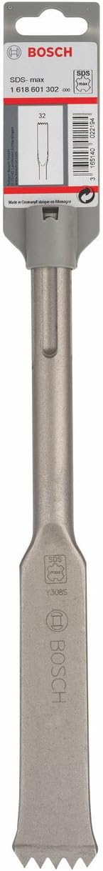 Bosch 1618601302 SDS-Max Toothed Chisel, Grey, 32mm x 300mm - Image 3