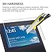 QIBOX 2 Pcs Compatible with Amazon Echo Show Screen Protector HD Clear 9H Hardness Tempered Glass Screen Protector for Amazon Echo Show, Full Screen Coverage/Scratch-Resistant/Anti-glare