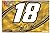 Kyle Busch #18 M&Ms 3x5 SIGNATURE Flag w/grommets RR Outdoor House Banner Nascar Racing