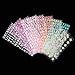 Sunmns Glitter Letter Gift Alphabet Sticker Self Adhesive Letters and Star Stickers, 10 Sheets