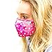 AerHeart Cute Reusable Pollution Face Mask with 6 N99 Carbon Filters (Pink Watercolor/Polka Dots)