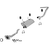 Rear Muffler Tail Pipe Exhaust System Replacement Parts for 1998 1999 2000 2001 2002 2003 Ford Ranger 3.0 4.0 Only with 126" Inch Wheelbase