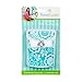 Locker Lookz Rug, Magnetic Storage Flower Bin and Flower Set 2016 Limited Edition (Bundle of 4) (Aqua Blue Poppy)