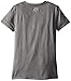 PUMA Big Girls' Short Sleeve Core Tee Shirt, Med Heather Grey, 12-14 (Large)