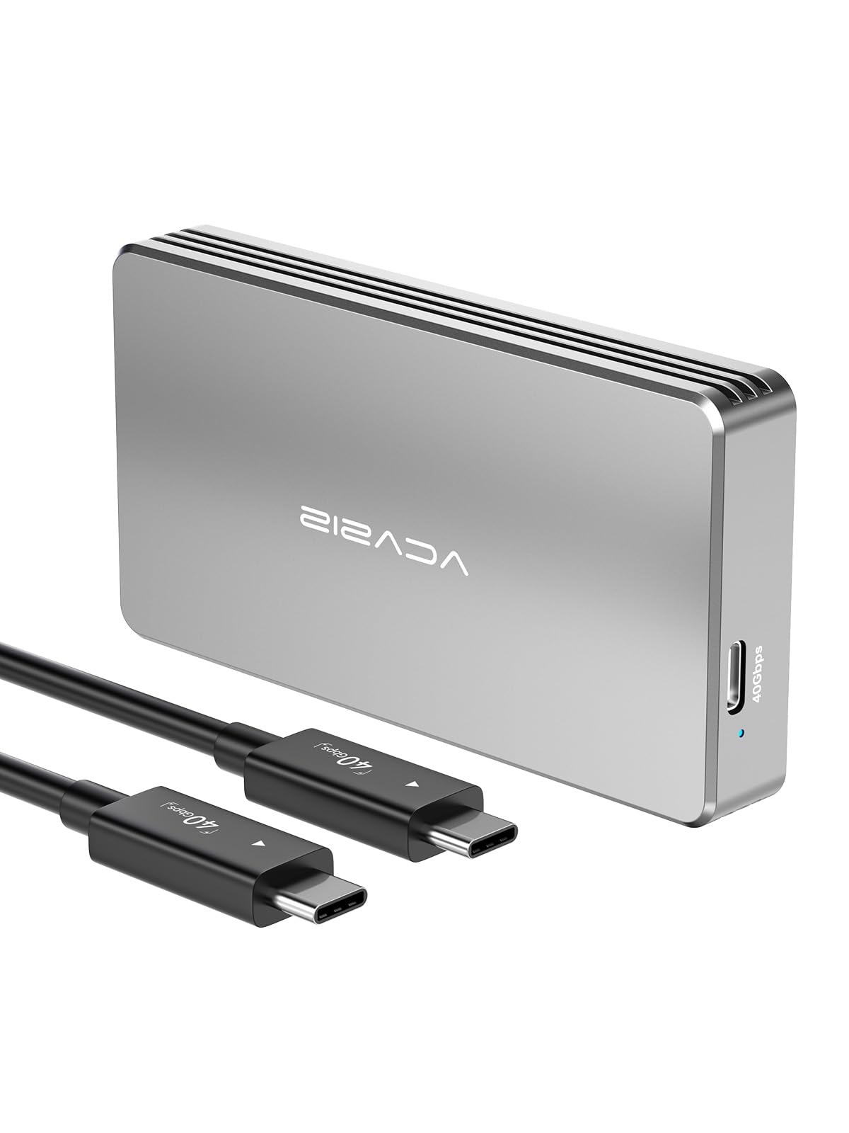 ACASIS 40Gbps NVMe M.2 SSD Enclosure, USB 4/3.2/3.1/3.0/2.0, 2280 M&B+M-Key, Aluminum Alloy External NVMe USB C Enclosure (TBU-401)