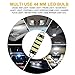 NAKOBO 561 Bulb 44mm Bright White Festoon LED Bulb, 20-SMD 4014 Rigid Loop 1.73