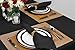DII 100% Spun Polyester Table Top Collection, 60x84, Black, 1 Piece