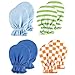 4-Pack Scratch Mittens, Blue set