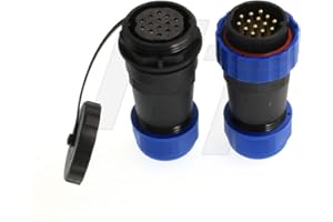 HANGTON CONNECT HangTon HE29 Electrical Circular Industrial Waterproof Connector 12-15mm Cable Plug (14 pin)