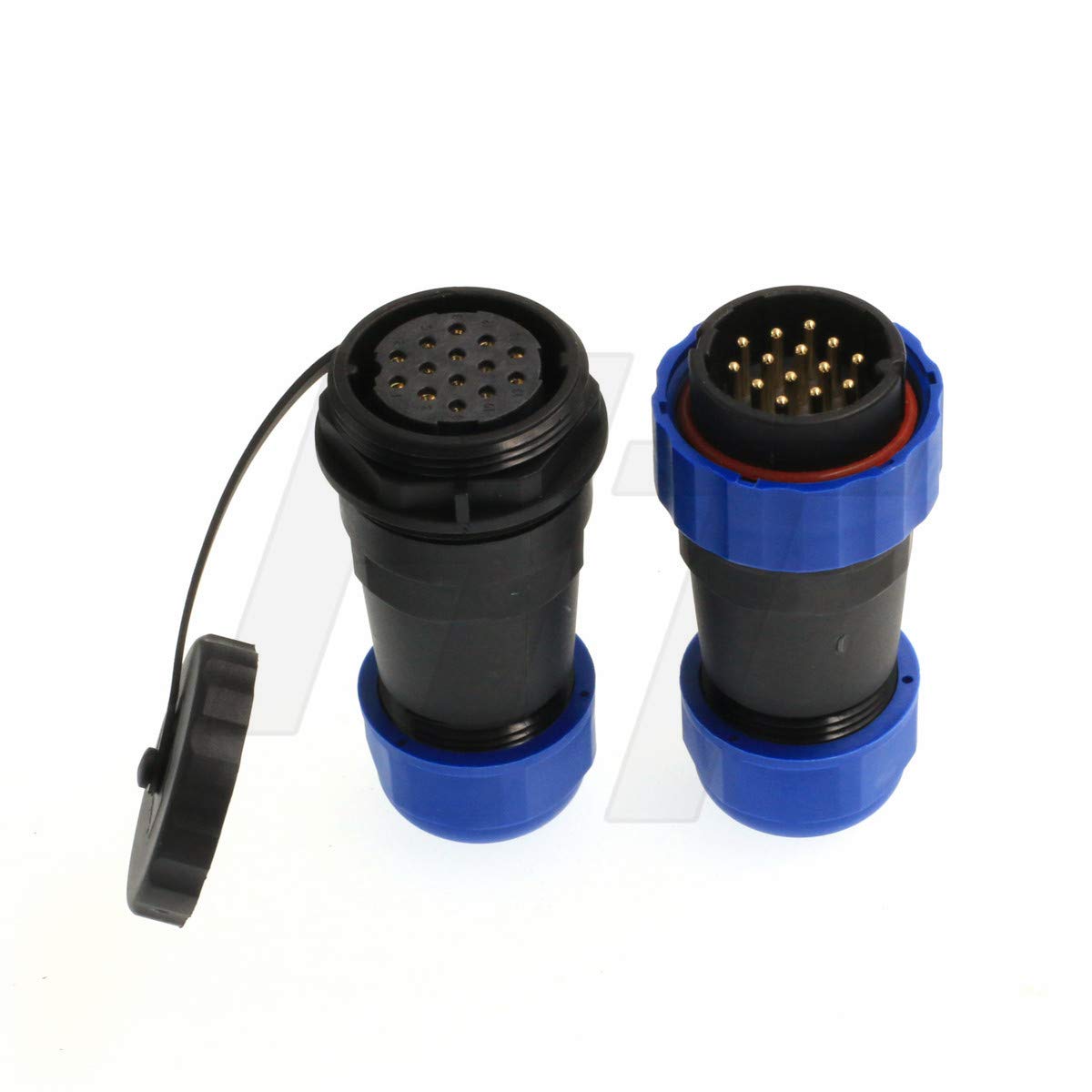 HangTon HE29 Electrical Circular Industrial Waterproof Connector 12-15mm Cable Plug (14 pin)