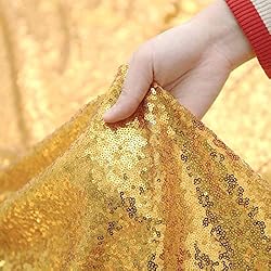 B-COOL Gold Sequin Backdrop Curtain Gold Curtains 2
