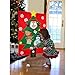 AerWo Christmas Party Games Santa Christmas Toss Games with 3 Snowballs, Perfect Family Christmas Games for Holiday (38” X 51”)