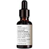 Evolve Organic Beauty - Blue Velvet Ceramide Serum | Hydrate, Nourish, Soothe | Plant-Based Squalane Oil, Camellia Oil, Blue Tansy | Small Batch, Vegan Clean Beauty (1 fl oz | 30 ml) Package May Vary