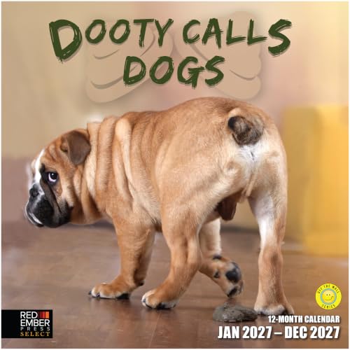 Red Ember 2027 Doggy Business Wall Calendar
