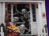 Halloween Door Cover Skeletons