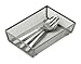 Honey-Can-Do KCH-02161 Steel Mesh Drawer Organizer, Silver 9 in x 6 in