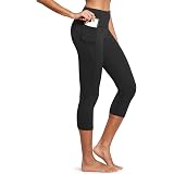 BALEAF Women's Capri Leggings 