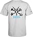 Powell Peralta Rat Bones T-Shirt, Gray, Large