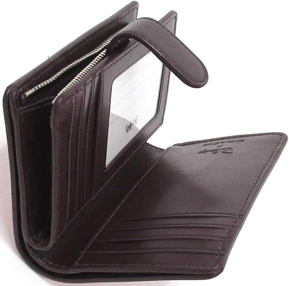 Amazon コーチ 財布 Coach アウトレット 限定 コラボ コーチ ディズニー 白雪姫と7人の小人 ジェムズ プリント ミディアム コーナー ジップ ウォレット 二つ折り財布 F Svosm 並行輸入品 Coach コーチ 財布