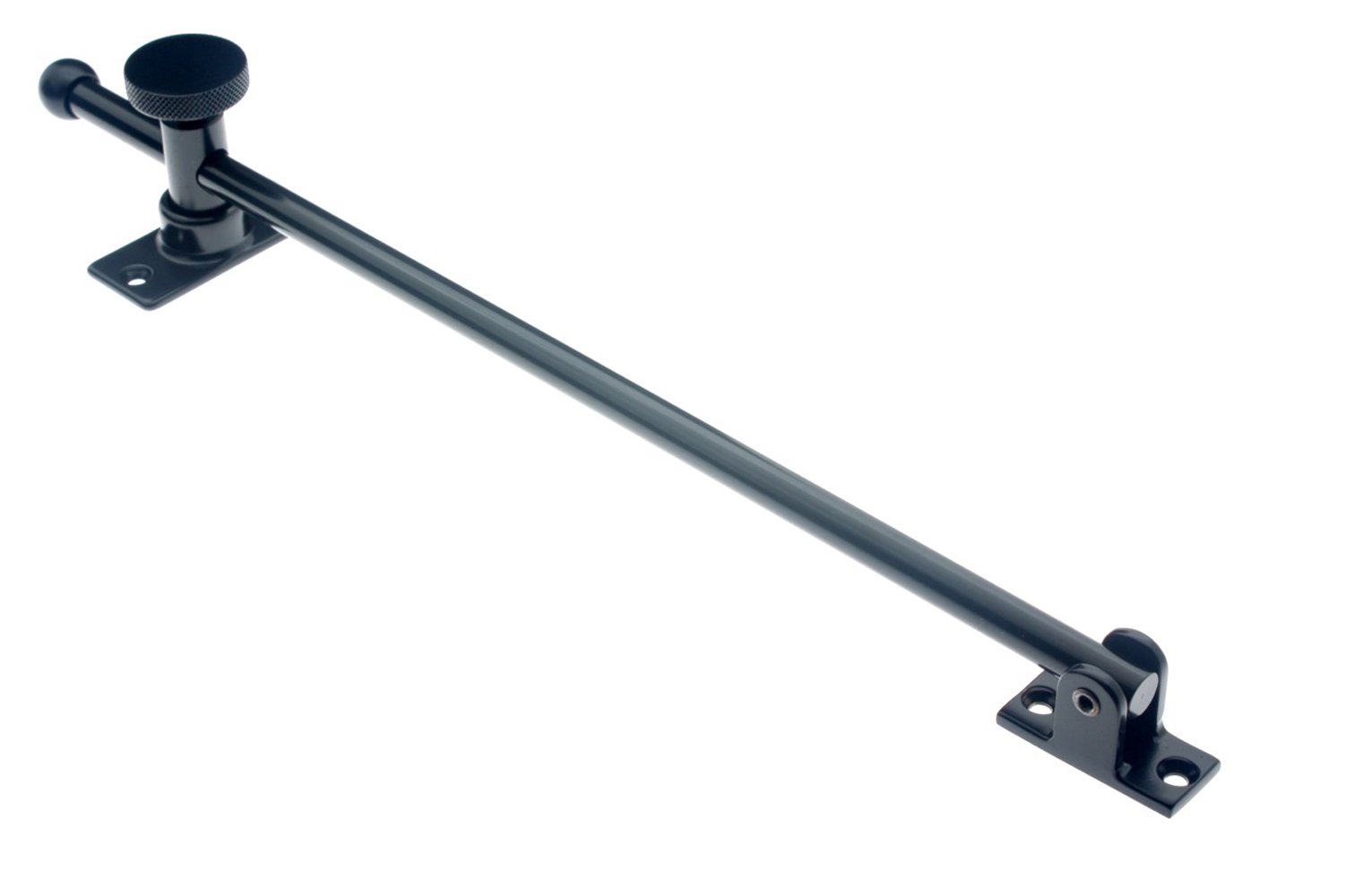 Photo 1 of idh by St. Simons 21002-019 Professional Grade Quality Genuine Solid Brass Casement Adjuster, 12-Inch, Matte Black