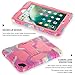 ACEGUARDER iPad Pro 9.7 Case Protective Kids Shockproof Impact Resistant Cases Covers with Screen Protector for Apple 9.7 Pro Case (2016)—Fit for 2017/2018 Model New iPad 9.7 inch (PinkCamo/Rose)