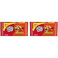 CHIPS AHOY! Chewy Chocolate Chip Cookies with Reese's Peanut Butter Cups, Family Size, 14.25 oz (Pack of 2)