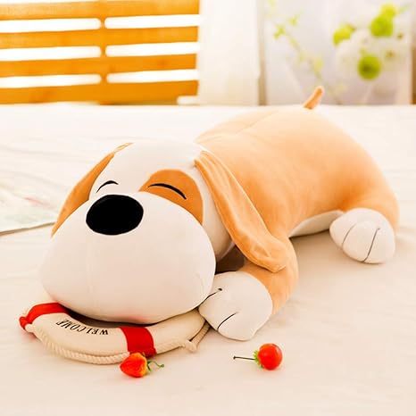 KINGEE-T Peluches, Muñecos para Perros, Cojines, Suaves Y CÓModos Y CÁLidos, Las Mejores Navidades, San ValentÍN, Regalos De Cumpleaños,Yellow35cm: Amazon.es: Deportes y aire libre