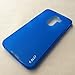 J&D Case Compatible for Idol 4S Case, [Drop Protection] [Slim Cushion] Shock Resistant Protective TPU Slim Case for Alcatel Idol 4S Bumper Case - Blue