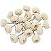 PHYHOO Polishing Wheel Set Mounted Cotton Soft Fine 3/32 Shank Buff Wheels Shank Rotary Tools Accessories Pack of 20 Pieces primary