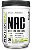 NutraBio 100% Pure N-Acetyl-Cysteine (NAC) Powder - 500 Grams