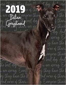 2019 Italian Greyhound: Dated Weekly Planner With To Do Notes & Dog Quotes - Italian Greyhound (Awesome Calendar Planners for Dog Owners Photo)