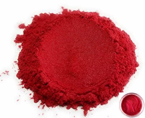 Eye Candy Mica Powder Pigment â€œBaku Redâ€ (50g) Multipurpose DIY Arts and Crafts Additive | Natural Bath Bombs, Resin, Paint, Epoxy, Soap, Nail Polish, Lip Balm